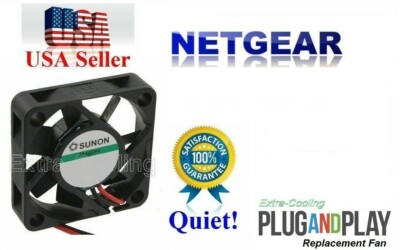 1x **Quiet** Version Fan for Netgear ProSafe GS748Tv1h1 GS748Tv3 Low ...