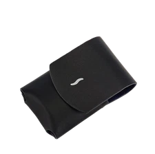S.T. Dupont Leather Case Pouch For the Minijet Lighter, Black 183050, New In Box