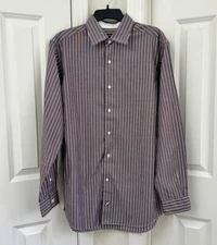 Cremieux Men's Long Sleeve Woven Shirt, Size-M