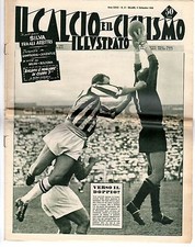 [MAB38] RIVISTA IL CALCIO E CICLISMO ILLUSTR. ANNO 1958 N. 37 SAMPDORIA JUVENTUS