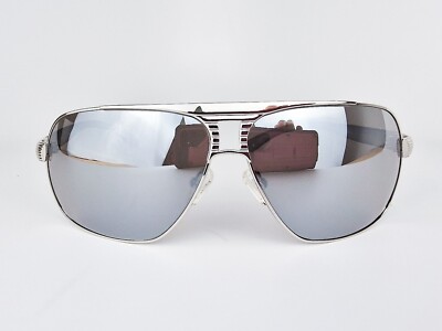 D＆G Silver frame sunglasses Guess Aviator Sunglasses GU6512-06C-66 Silver Smoke Mirror