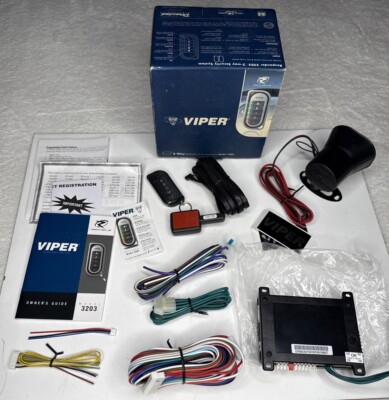 Viper 2 Way Security System Responder LE 3203 V System New Open Box *missing