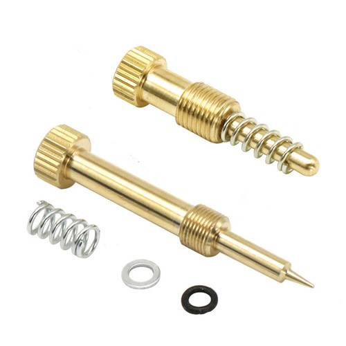 Air Fuel Mixture Screw + Idle Speed,Adjustment Screw/For Mikuni VM22 Carburetor - Picture 4 of 8