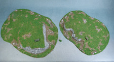 2 Very Large Hills for 6mm to 15mm wargames