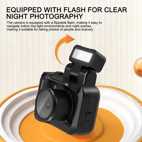1080P HD SLR Retro Camera Mini Video Recorder Motion Detection Sports DV DVR - Picture 7 of 26