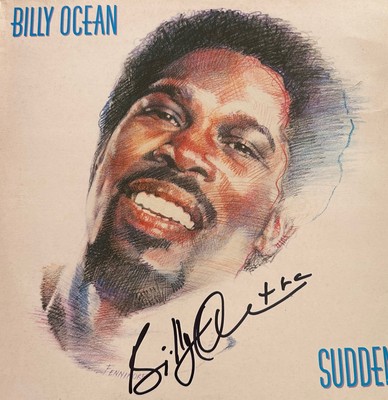 Billy Ocean  Suddenly  Hand Signed 12  Vinyl