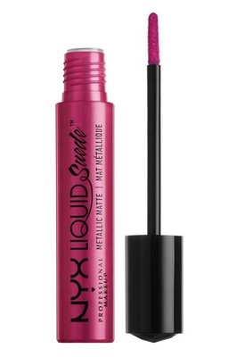 NYX Liquid Suede Metallic Matt Lippenfarbe Kill 4ml Langhaftend