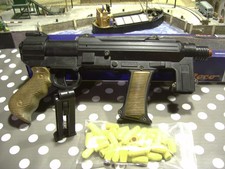 Edison Giocattoli UZI pistolet jouet made in italie collector année 80