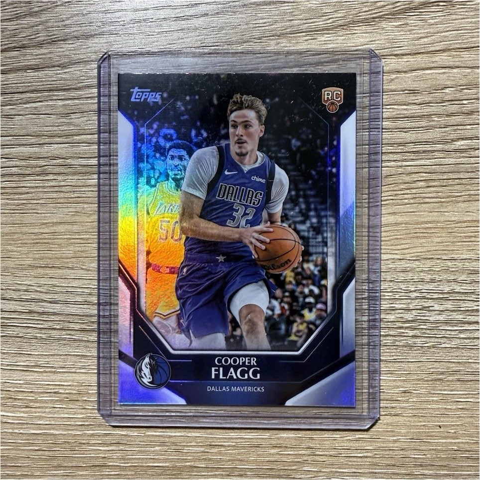 2025-26 Topps Now Cooper Flagg #NBA-6 Rookie Set Mavericks