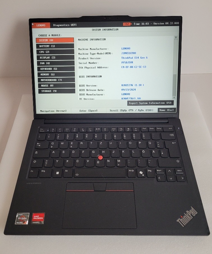 Lenovo ThinkPad E14 Gen6 14" Ryzen 5-7535HS, 16GB / 512GB FReeDOS siehe Zustand