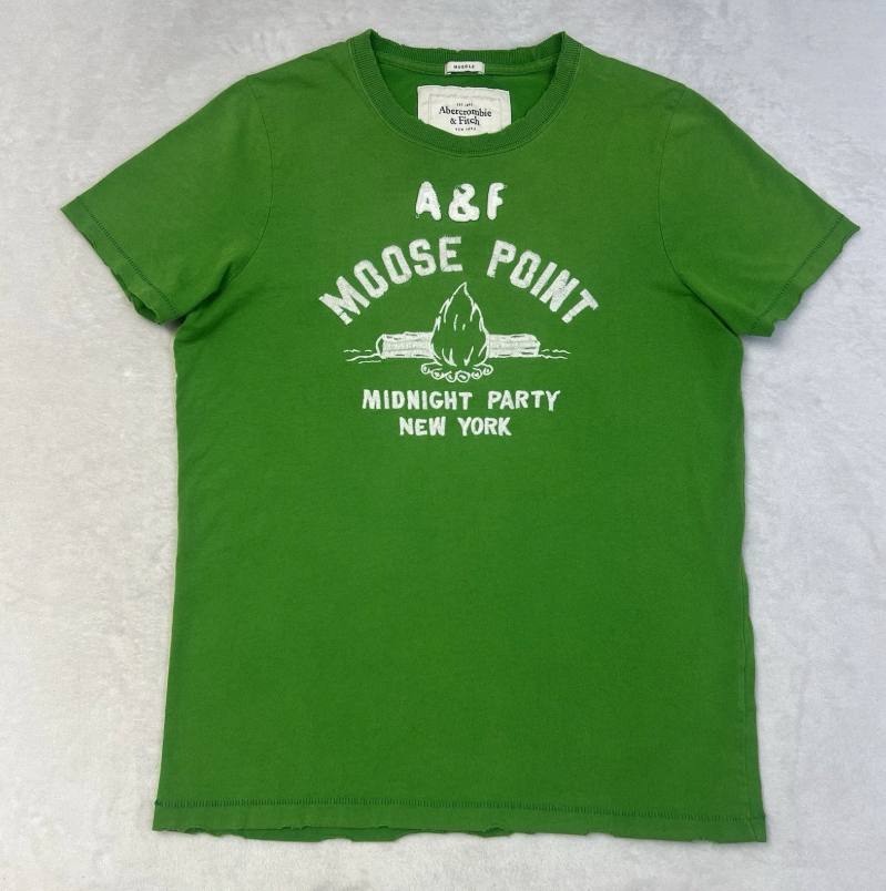 Vintage Abercrombie & Fitch Graphic T-Shirt 00's Y2K Banned Humor