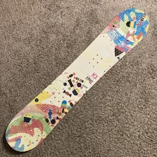 K2 Kandi 129 cm Girls Snowboard No Bindings Colorful Candy / Sweets Snowboard