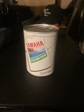 Rare Vintage 1970's Yamaha Motor Corporation Promotional T-shirt in a can.
