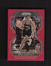 2022 Panini Prizm WNBA #91 Bria Hartley Ruby Wave