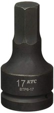 Kyoto Machine Tools KTC 19.0 sq. Hexagonal Wrench for Impact Wrenches BTP6-17P