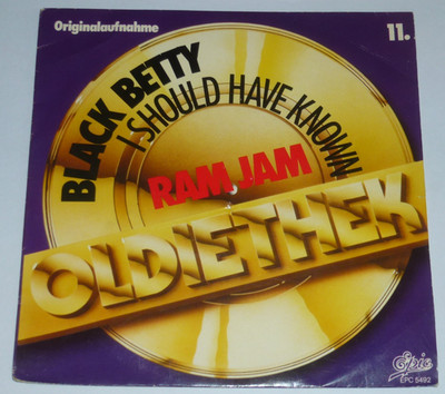 Ram Jam - Black Betty 7'' Single