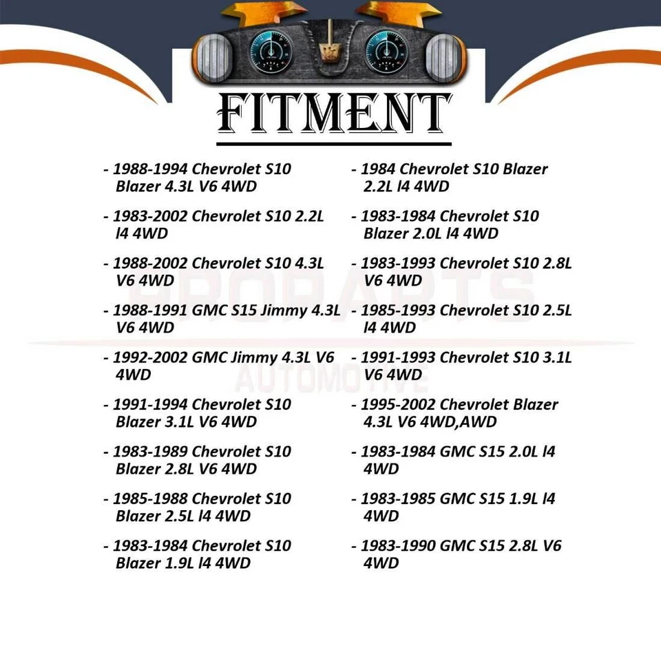 2 Mevotech Front Axle Support Bushing For Chevrolet Blazer 1996 1995 - Изображение 2 из 4