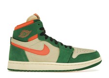 Jordan 1 High Zoom Air CMFT 2 Pine Green Orange Blaze (Women's)