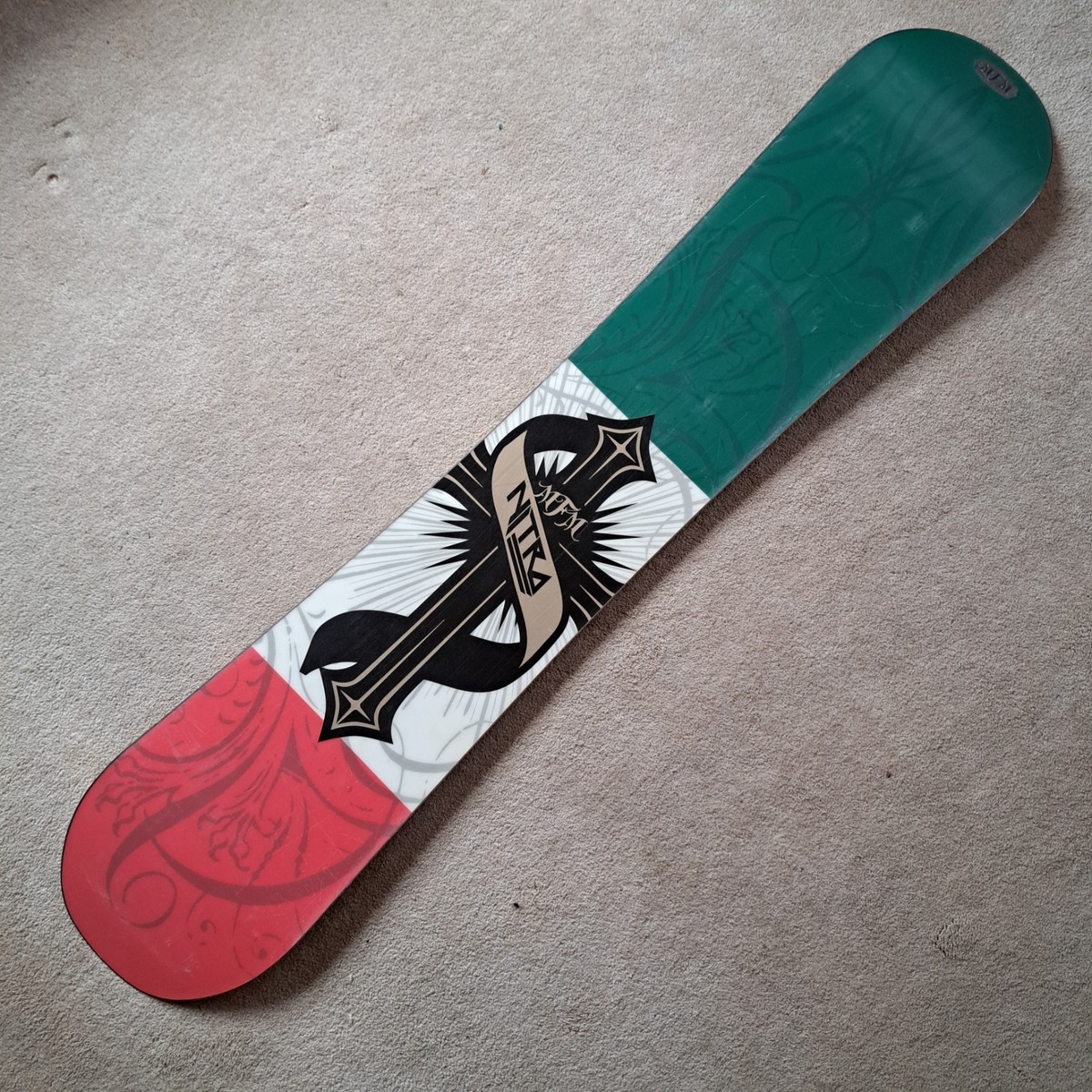 marc frank montoya snowboard nitro Nitro Snowboards MFM Bandera 159cm 2007 Used Marc Frank Montoya