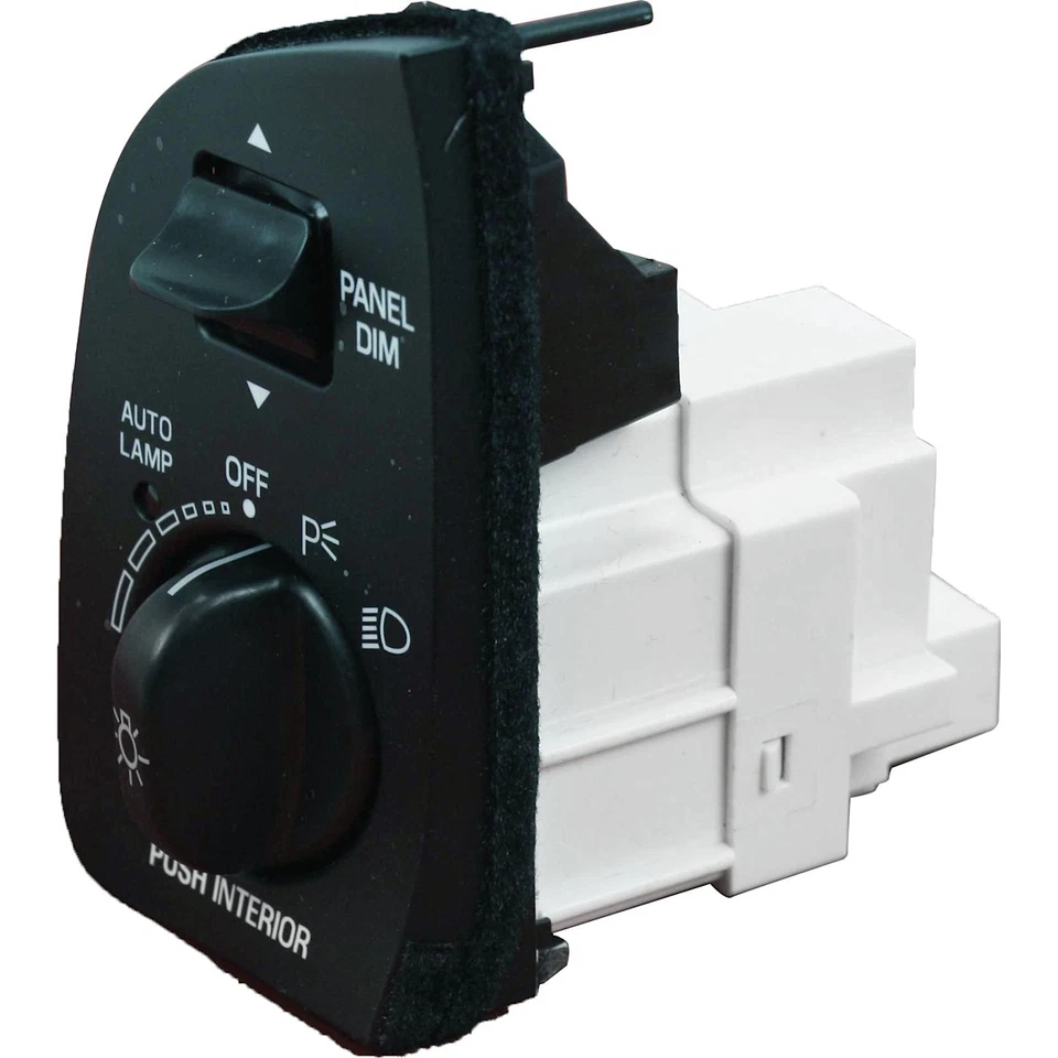 Interruptor de faros para 95-97 Ford Crown Victoria Mercury Grand Marquis negro DS609 Foto 2 de 4