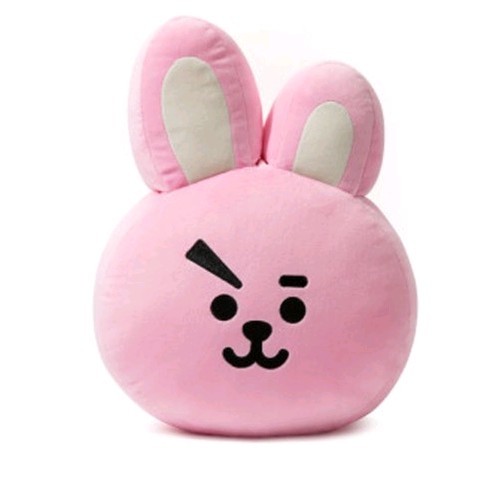 BTS Jungkook BT21 COOKY Baby Face Cushion Large Plush Official