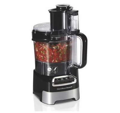 Hamilton Beach 70723C Stack & Snap Food Processor with 10C bowl