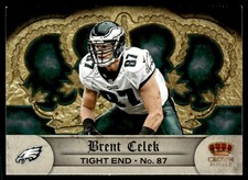 2012 Panini Crown Royale Brent Celek Philadelphia Eagles #113