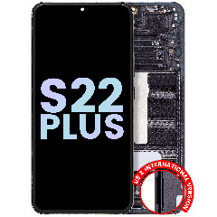 Écran OLED Samsung Galaxy S22 Plus 5G Pièce Originale Service Pack Châssis Phantom Black