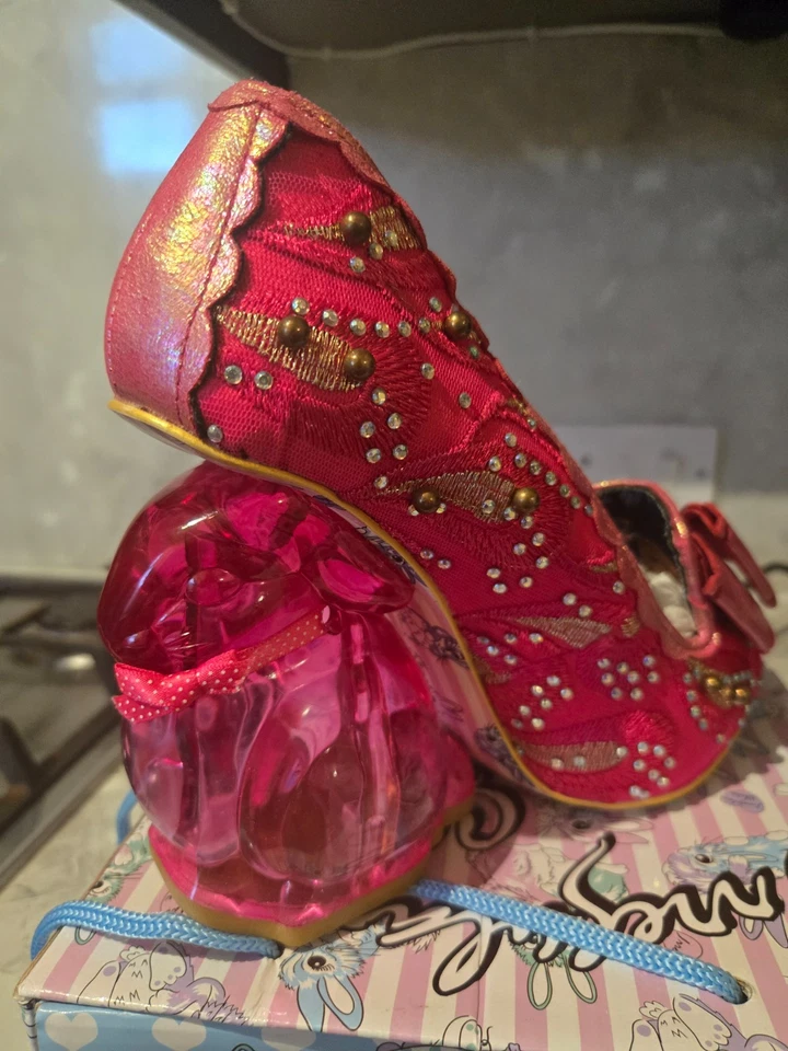 Нерегулярный выбор Hoppity розовый туфли размер ЕС 39 Великобритании 6 новый нам 8 - Изображение 2 из 4