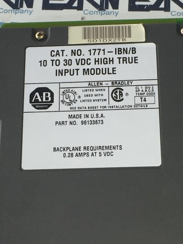 Allen-Bradley 1771-IBN/B High True Input Module - Picture 3 of 5