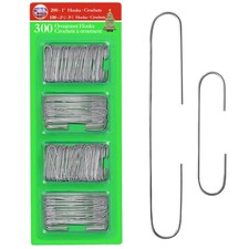 R  ND  s 300 Pack Ornament Hooks Christmas Tree Decorating Hangers- Metal Wire ...