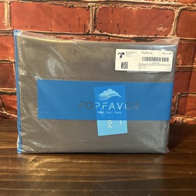 Twin Sheet Deep Pocket Dark Gray