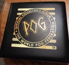 Vintage 90s POG Lot Binder Spiderman Marvel World Cup 398 pcs