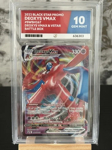 Ace 10 Deoxys VMAX SWSH267 - Pokemon TCG Black Star Promo