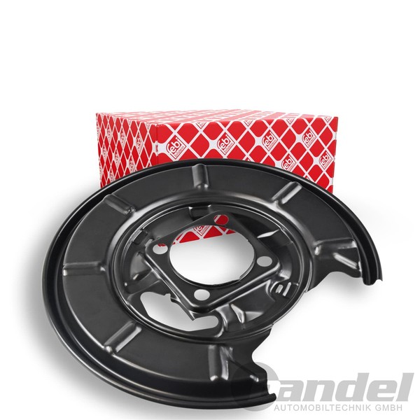 Febi Plus Spritzblech Bremsscheibe Hinten Links Passend FüR Mercedes A-KLASSE B--image