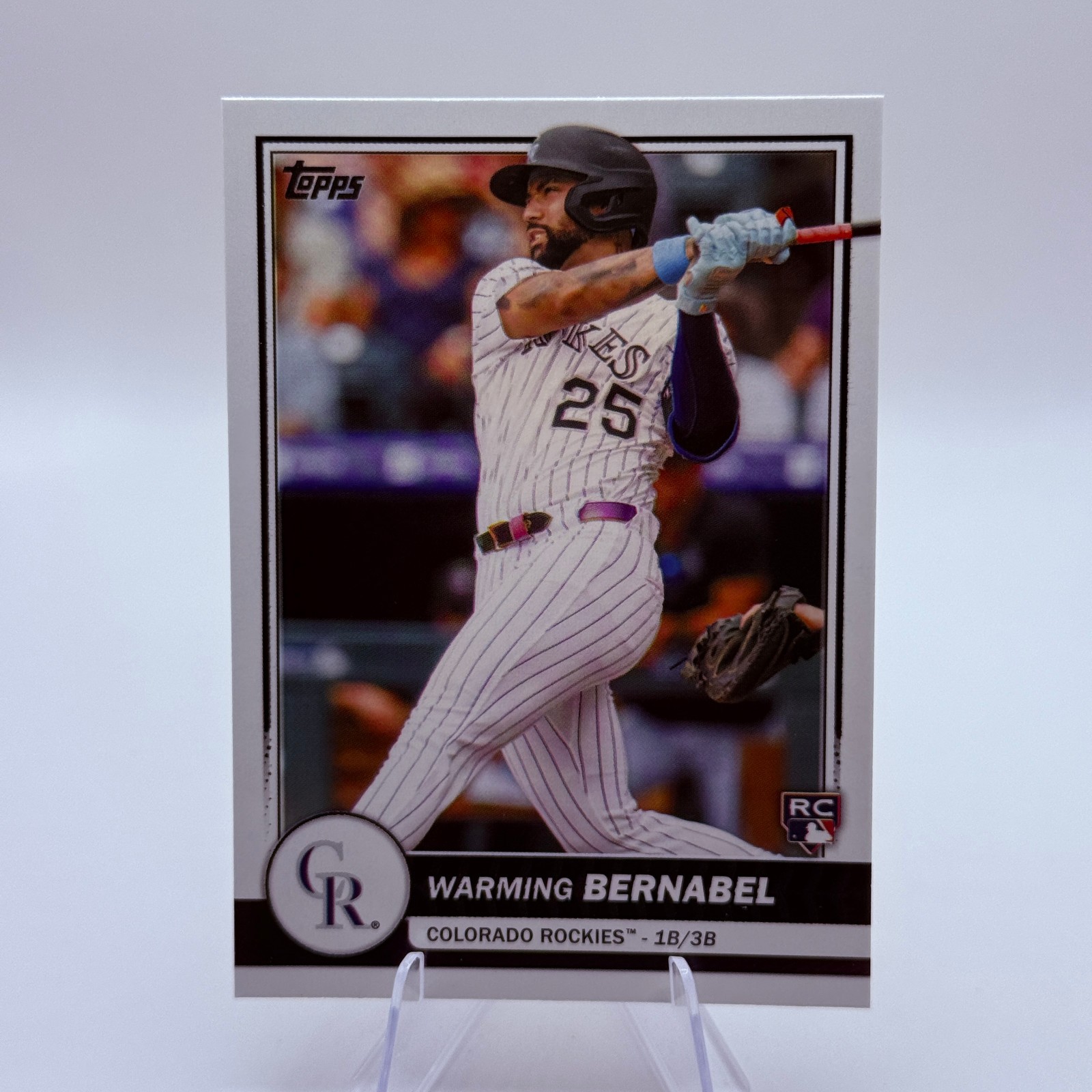 Warming Bernabel 2026 Topps Series 1 Flagship #19 Colorado Rockies Card MLB