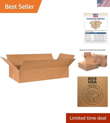 Strong Industrial Corrugated Boxes 40x18x8 - Perfect for Storage & Shipping