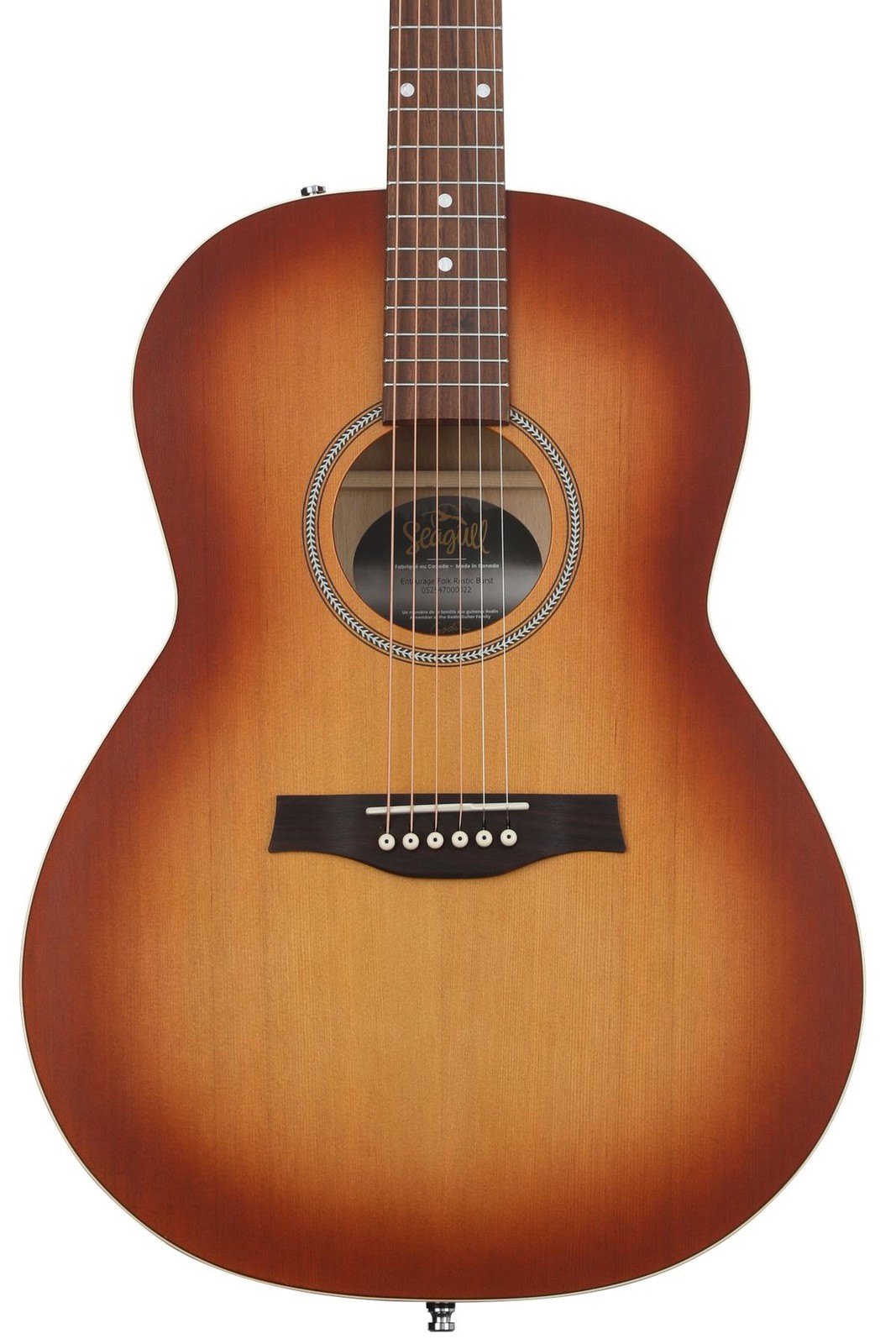 Гитары Seagull, Антуражная фолк-акустическая гитара - Rustic Burst