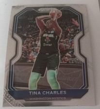 2021 Panini WNBA Prizm Tina Charles #71 Washington Mystics Basketball 🏀