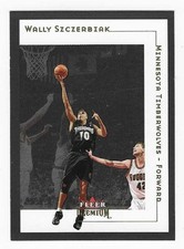 2001-02 Fleer Premium Wally Szczerbiak Minnesota Timberwolves Card #45