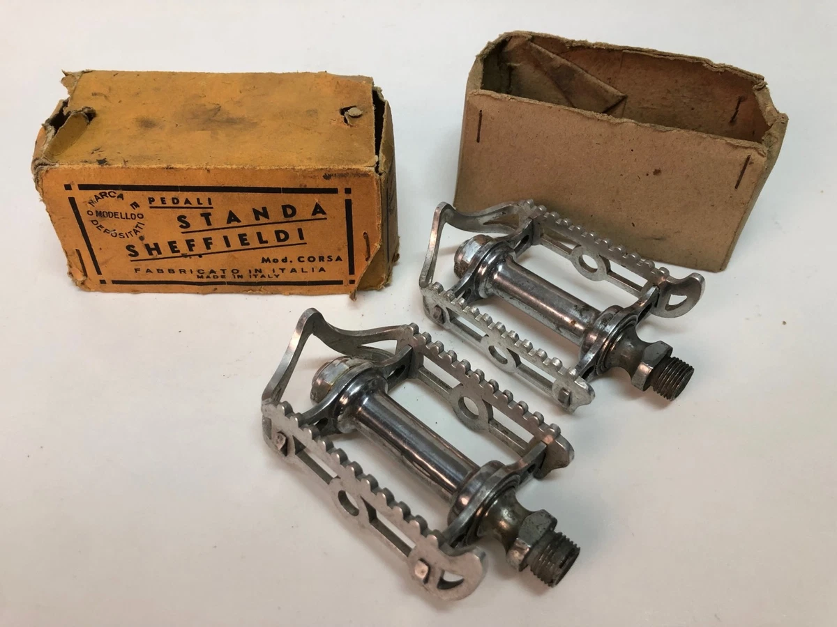 Pédales Vélo Anciennes Lyotard - Modèle Des Années 1940/50 - Cage Métal