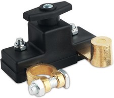 Heavy Duty 100A Battery Disconnect Switch for 12V/24V Systems, Easy to Install f