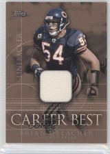 2009 Topps Career Best Relics Platinum 11/99 Brian Urlacher #CBR-BU HOF 8zg