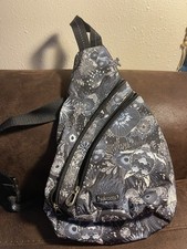 Sakroots Womens Abstract Print One Strap Sling Bag