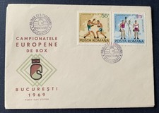Romania 1969 - FDC First Day cover boxing with 2 stamps /02