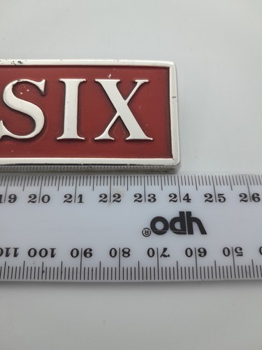 Vintage Wolseley Six Badge Metall Motor Car Body Badge - Bild 15 von 16