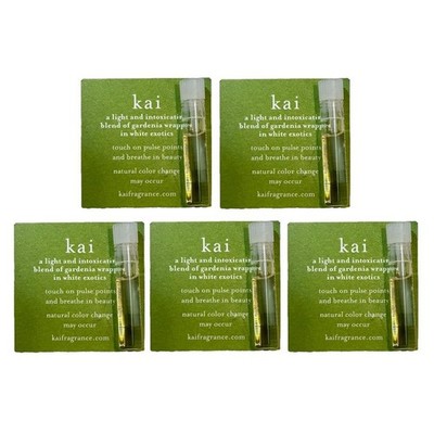 Kai by Gaye Straza EDP Oil Perfume Sample Size SET of 5