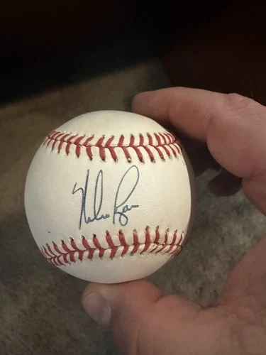 Nolan Ryan Signed Baseball Autograph Auto HOF