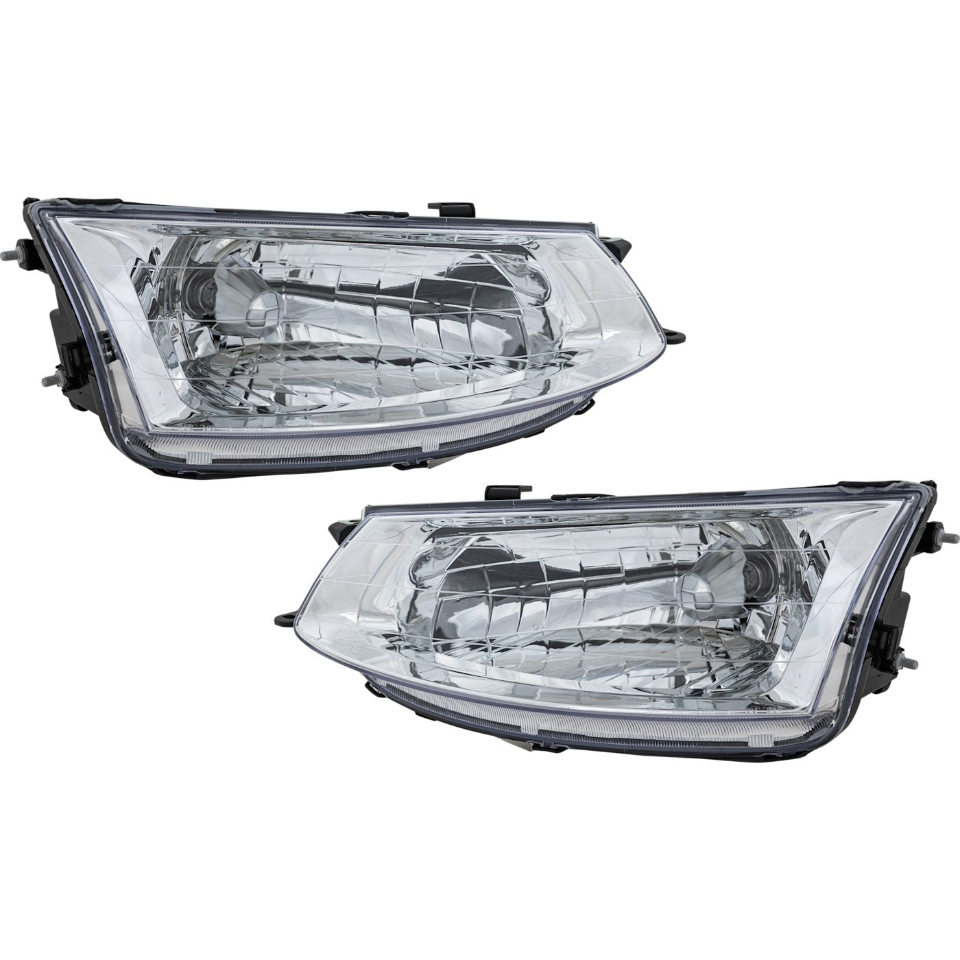 Комплект фар для Toyota Solara 99-2001, левый и правый, с лампочкой, 2 шт.