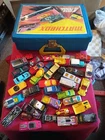 Vintage LOT Redlines LESNEY MATCHBOX, TOMICA Kidco Hot Wheels With Case